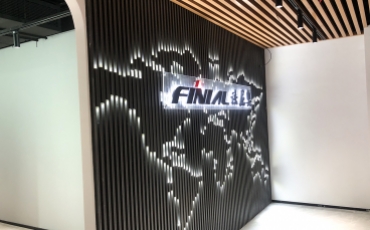 法尼奧形象墻及企業(yè)文化上墻效果